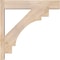 Ekena Millwork Merced Block Smooth Outlooker, Douglas Fir, 5 1/2"W x 24"D x 24"H OUT06X24X24MRC05SDF - alternate 3